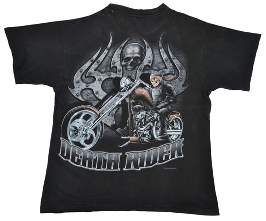 Vintage Death Rider 00s Motorcycle Shirt