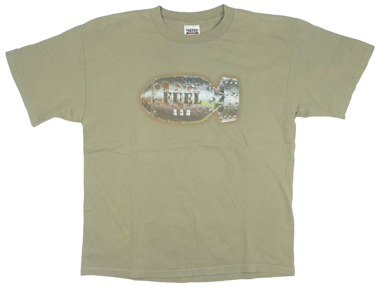Vintage Fuel 1999 "Sunburn" Band Shirt  Sunburn was the band's first album. The best song of the project, "Shimmer" reached no. 42 in the Billboard Hot 100. The reissue of the album in 2003 includes two new songs, "King for a Day" and "Walk the Sky". The last one included in the soundtrack of the famous movie Godzilla. The shirt is in excellent condition.