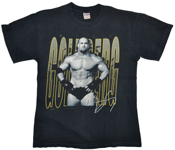 T-shirt Vintage Bill Goldberg – WCW/WWE – Années 90 – Noir – Taille XL