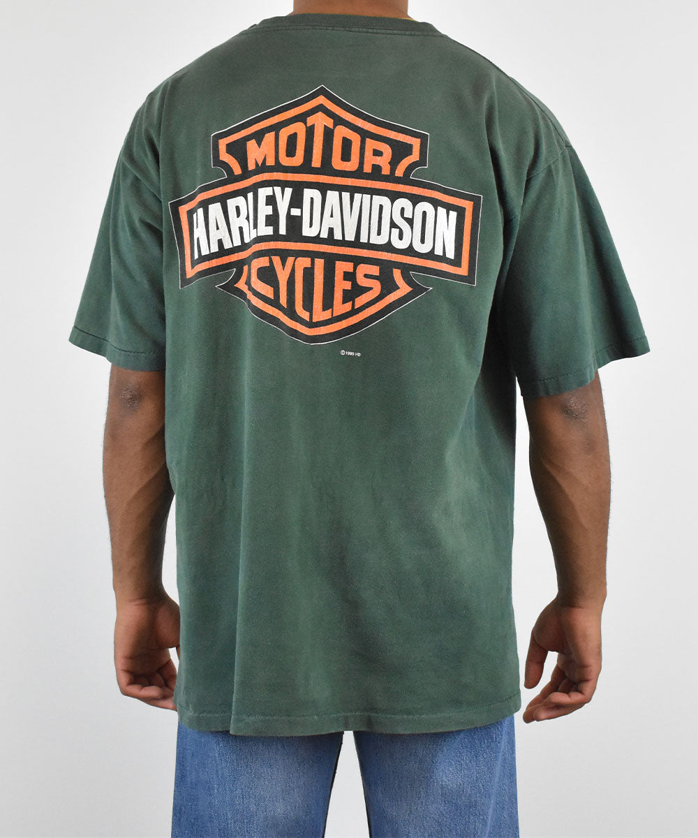 ▷ Vintage Harley Davidson T-Shirt 1995 | TWOVAULT