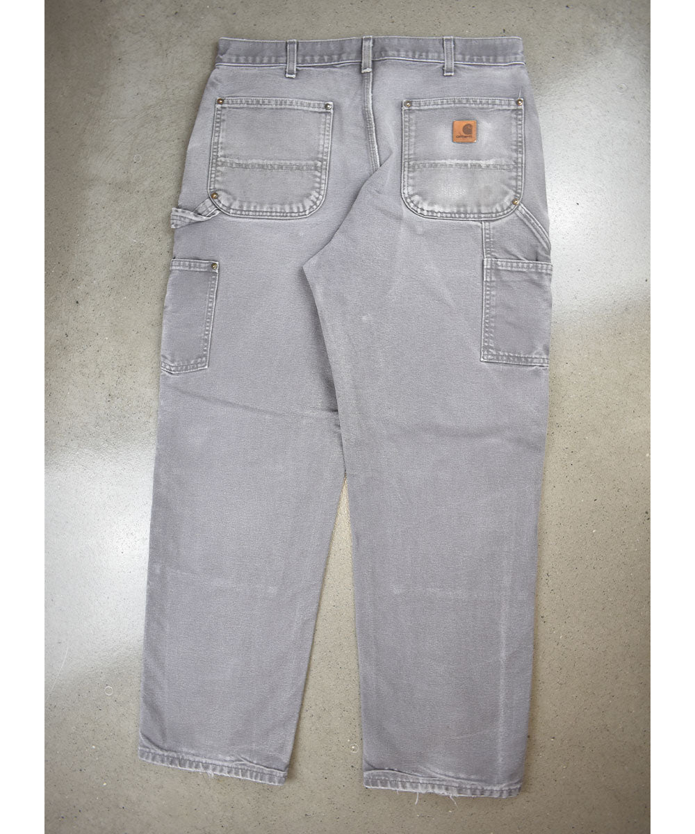 Carhartt WIP Double Knee Men's Pants Gray I031501-2LR02