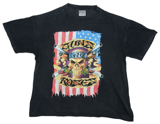 1991 GUNS N´ROSES "Use Your Illusion" Camiseta Vintage