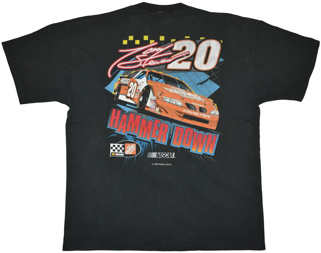 Vintage Nascar 1999 Tony Stewart "Hammer Down" Shirt  Vintage Nascar shirt with really cool back graphic and some front details. Really good vintage look. See photos for a detailed look.