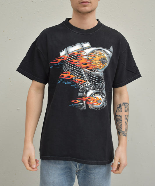 2001 HARLEY DAVIDSON Vintage T-Shirt (L)