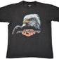 Vintage Harley Davidson 1990 "H&M Cycles" Shirt  Vintage Harley Davidson shirt with a crazy fade and vintage look. Minor holes and stains on the shirt. Really cool vintage details. See photos for a detailed look.