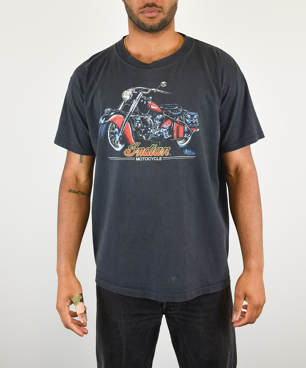 ▷ Vintage Indian Motorcycle T-Shirt 1990s | TWOVAULT