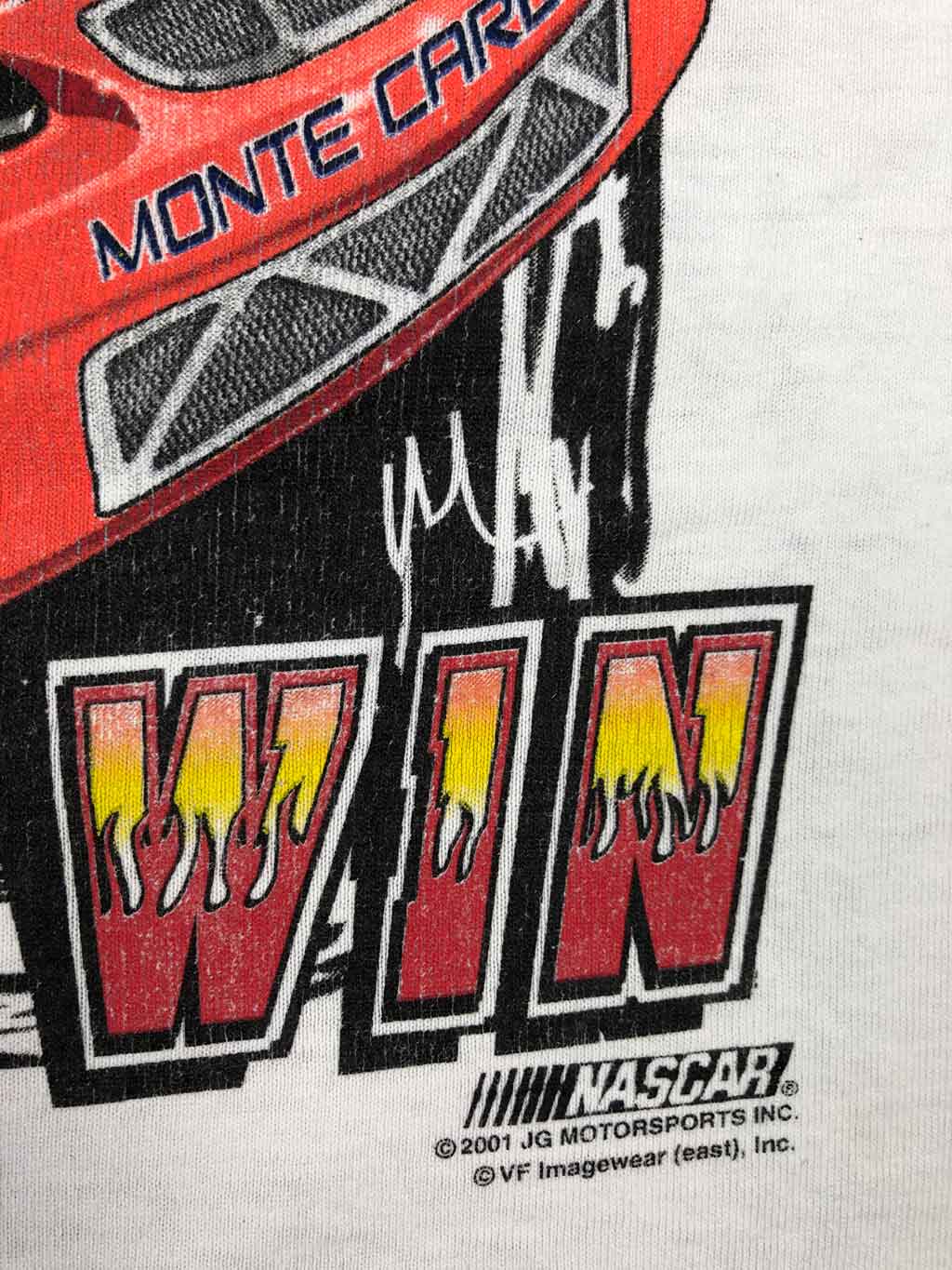 2001 NASCAR Vintage T-Shirt (XL)