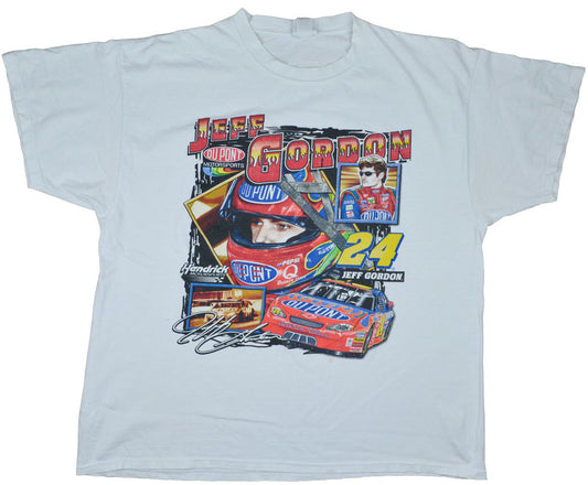 Vintage Nascar Jeff Gordon 2001 "Burning To Win" Shirt