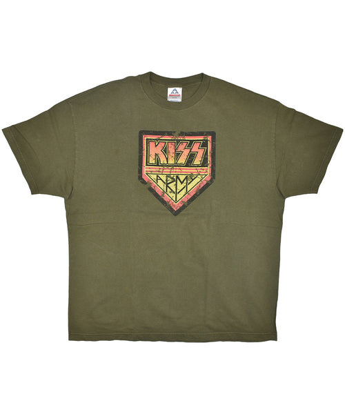 ▷ Retro Kiss 'Army' T-Shirt 2000s | TWOVAULT