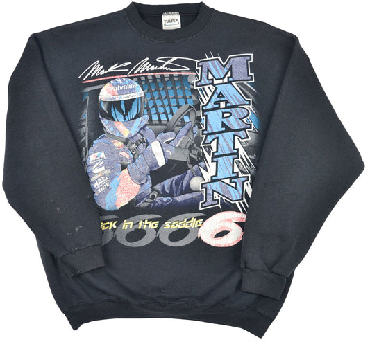 Vintage Nascar Mark Matin 1996 "Valvoline Racing" Crewneck