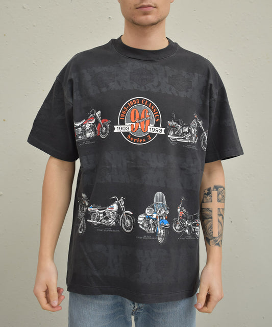 1993 HARLEY DAVIDSON Vintage T-Shirt (L)