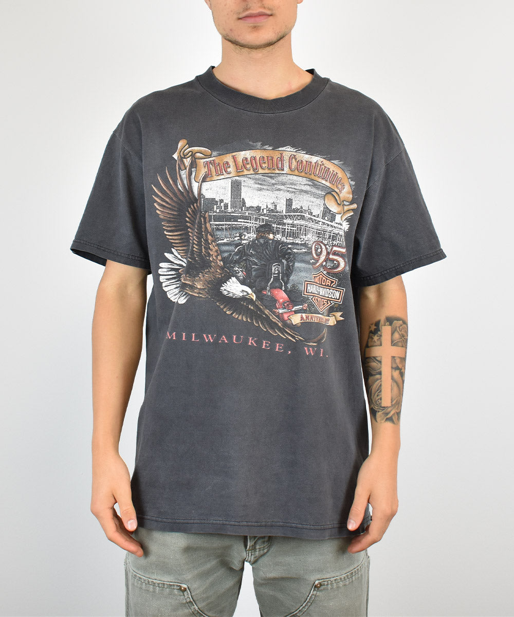 1998 HARLEY DAVIDSON Vintage T-Shirt (L)