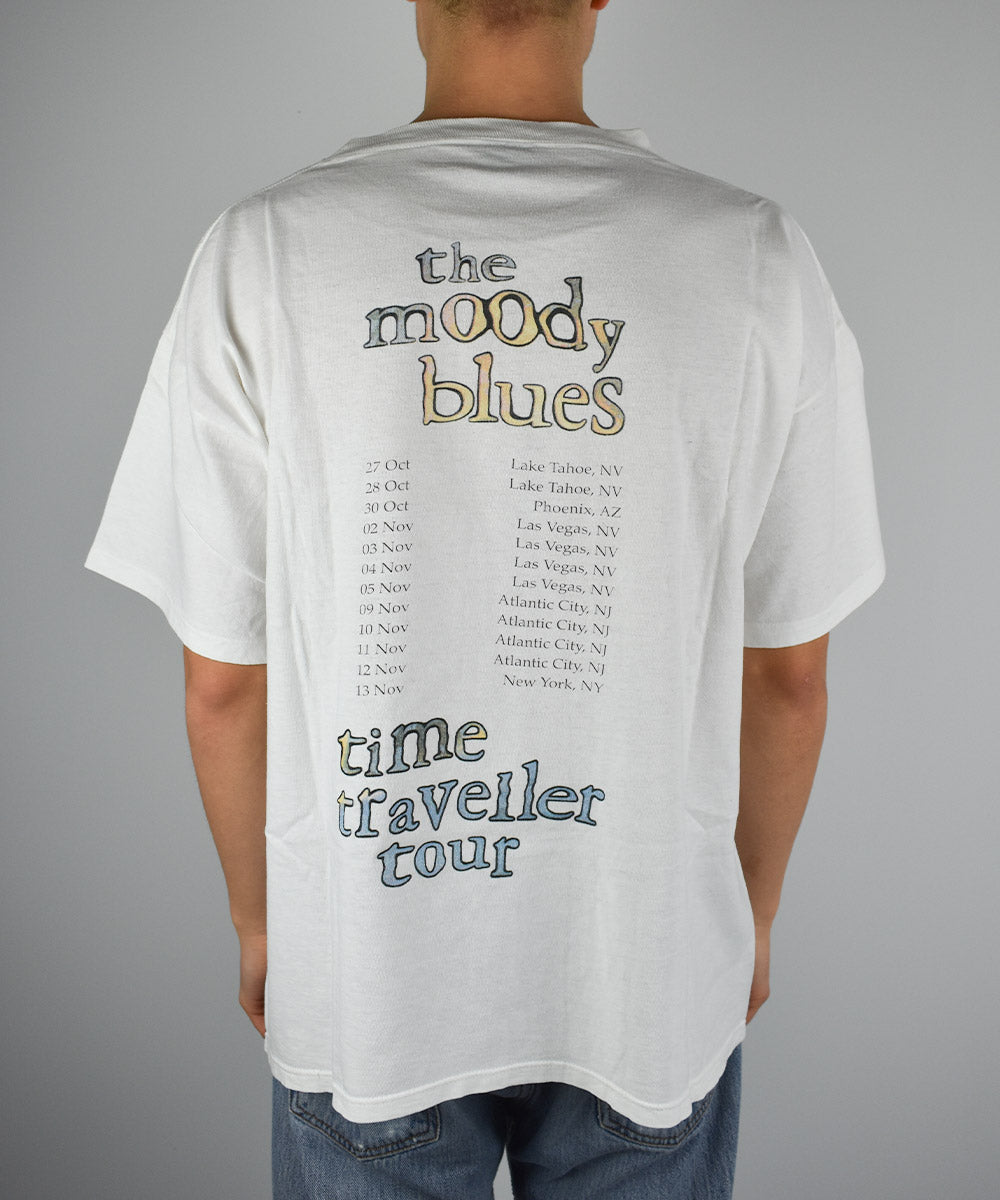 1995 THE MOODY BLUES "Time Traveller" Camiseta Vintage