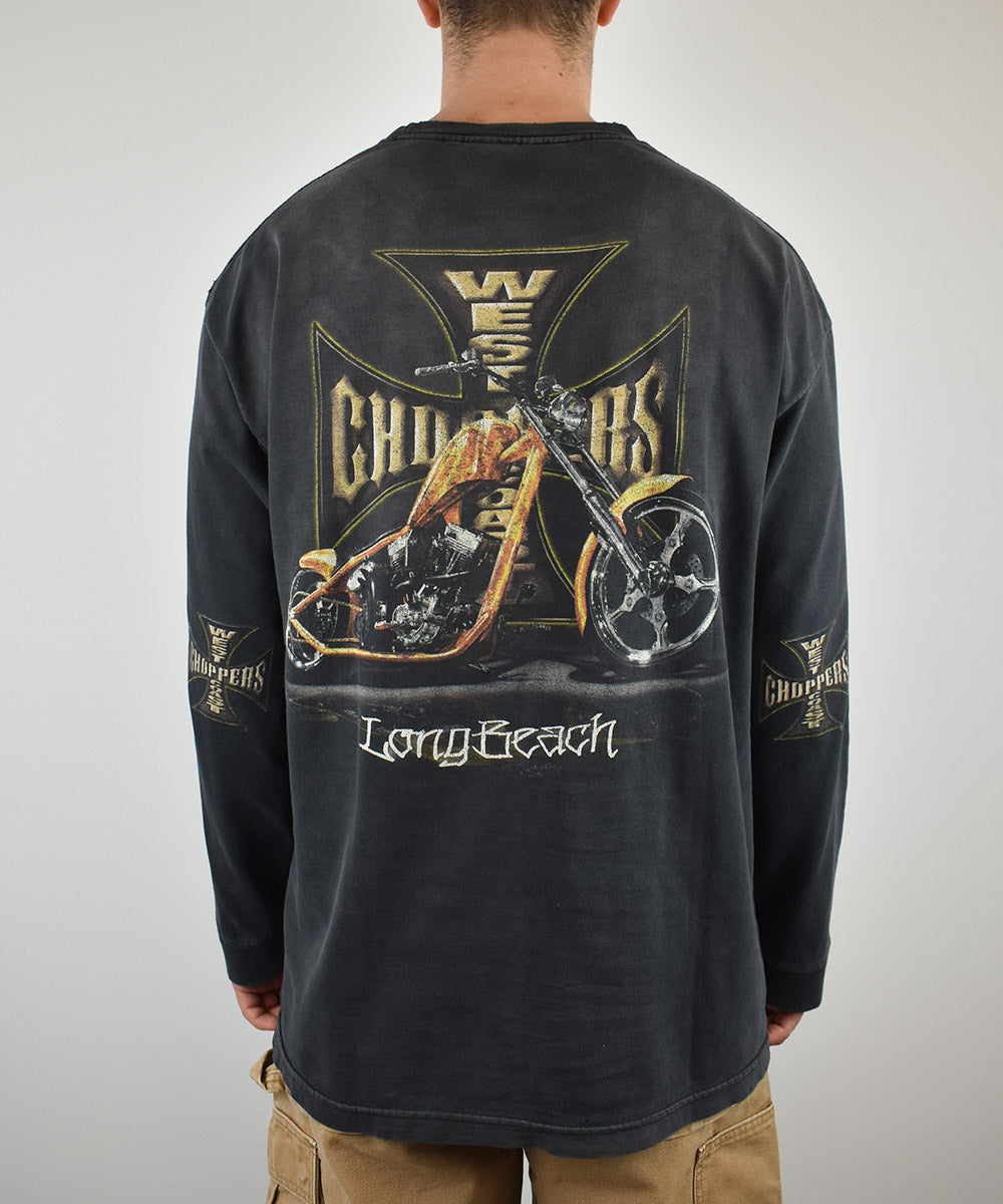 1990 WEST COAST CHOPPERS Manga larga (XL)