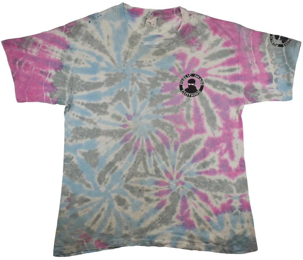 Vintage Public Image 90s Tie Dye Shirt