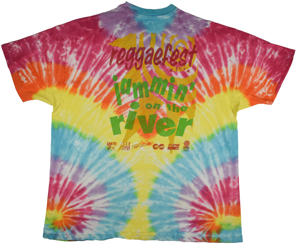 Vintage Reggae Fest 1994 Tie Dye Shirt