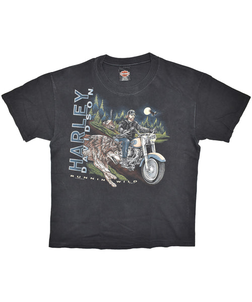 HARLEY-DAVIDSON Tシャツ 1995 L made in USA ▷ Vintage Harley Davidson T-Shirt 1995 | Made in USA | Two