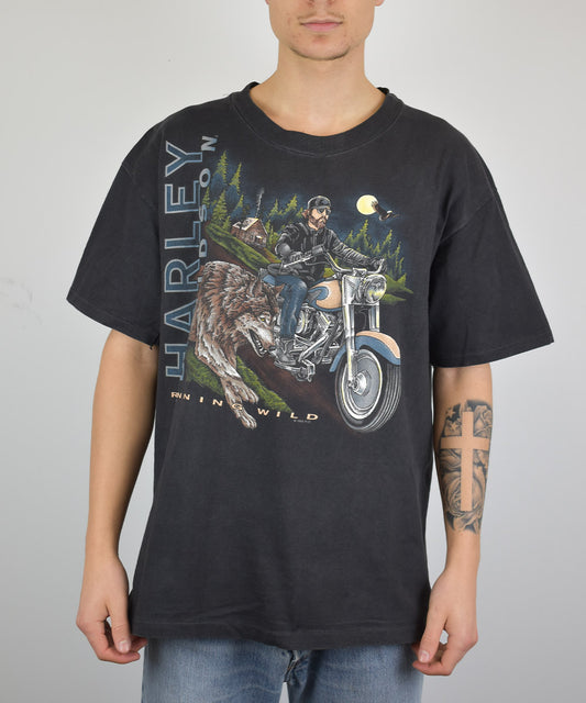 1995 HARLEY DAVIDSON Vintage T-Shirt (L)