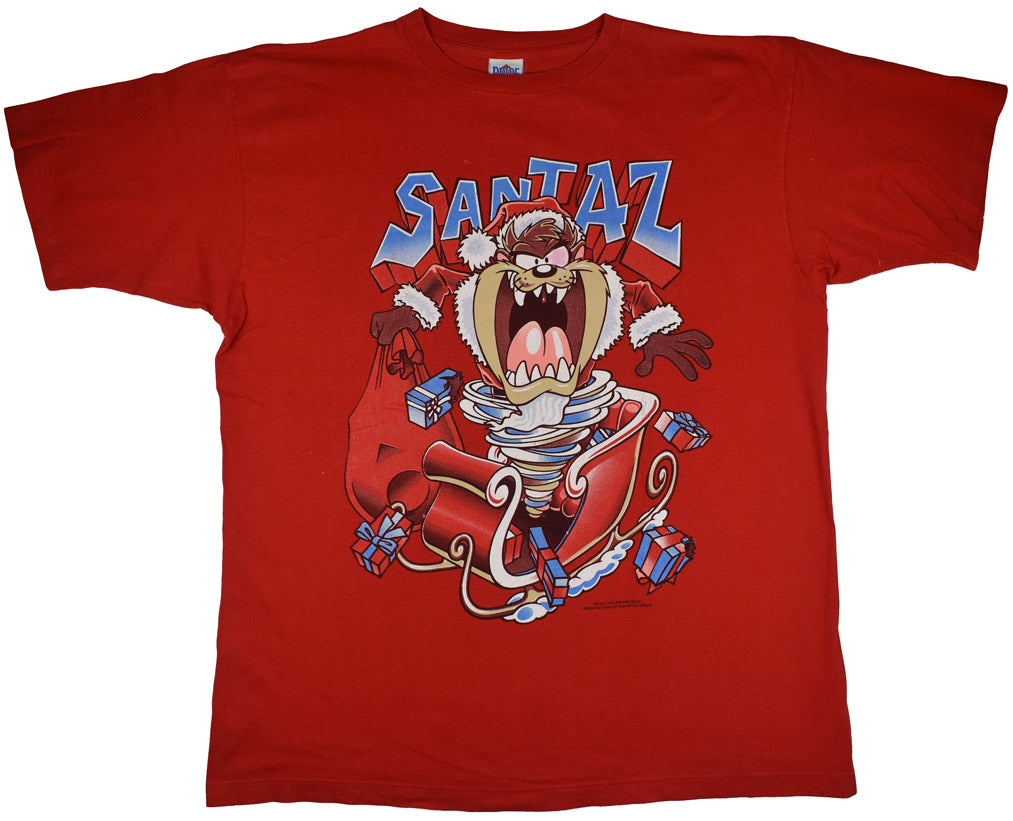 Vintage Looney Tunes 1993 "Santaz" Shirt