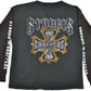 Vintage Sturgis Choppers 00s Long-Sleeve Shirt  Vintage Sturgis shirt with a really good vintage look. Some stains allover the shirt. Holes at the sleeves and allover the piece. See photos for a detailed look.