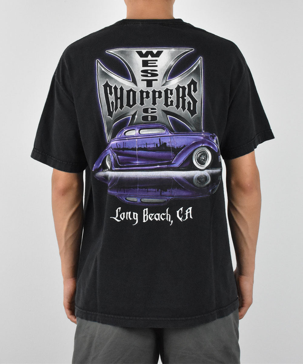 1990s WEST COAST CHOPPERS T-Shirt (L)