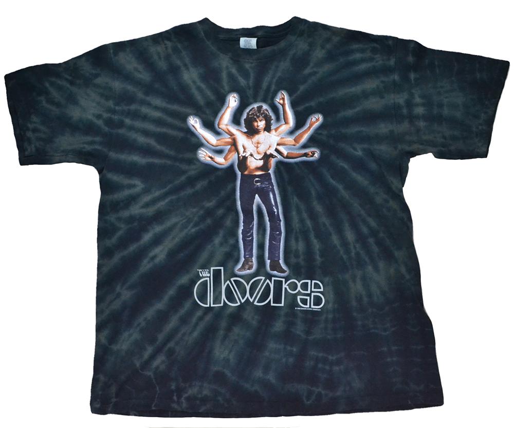 Vintage Band T-Shirt 1999 The doors Tie Dye, Camiseta