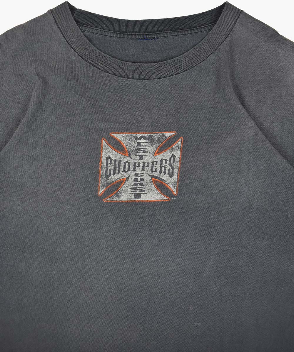 ▷ Vintage West Coast Choppers T-Shirt 1990s