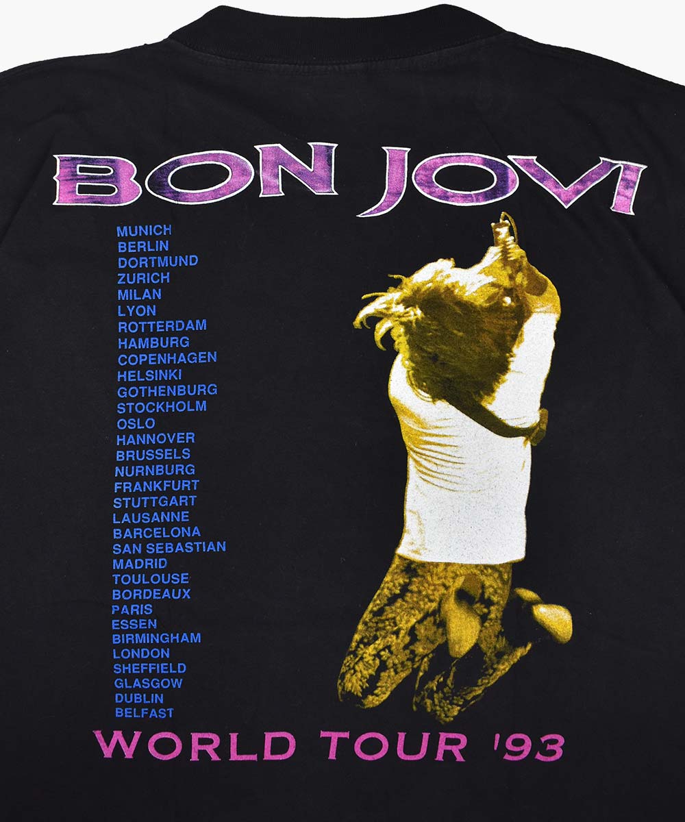 ▷ Vintage Bon Jovi T-Shirt 1993 | TWOVAULT