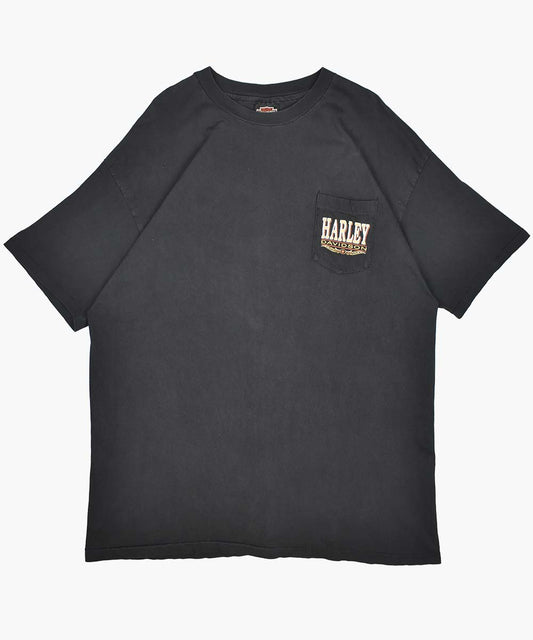 1990s HARLEY DAVIDSON T-Shirt (2XL)