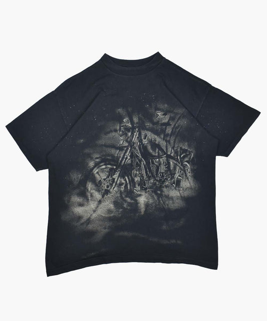 1990s 3D EMBLEM T-Shirt (XL)