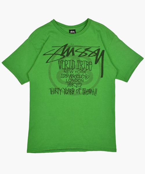 00s Stussy The Stussy World Tribe Tシャツ L Two-Vault-Vintage-Stussy-1445-
