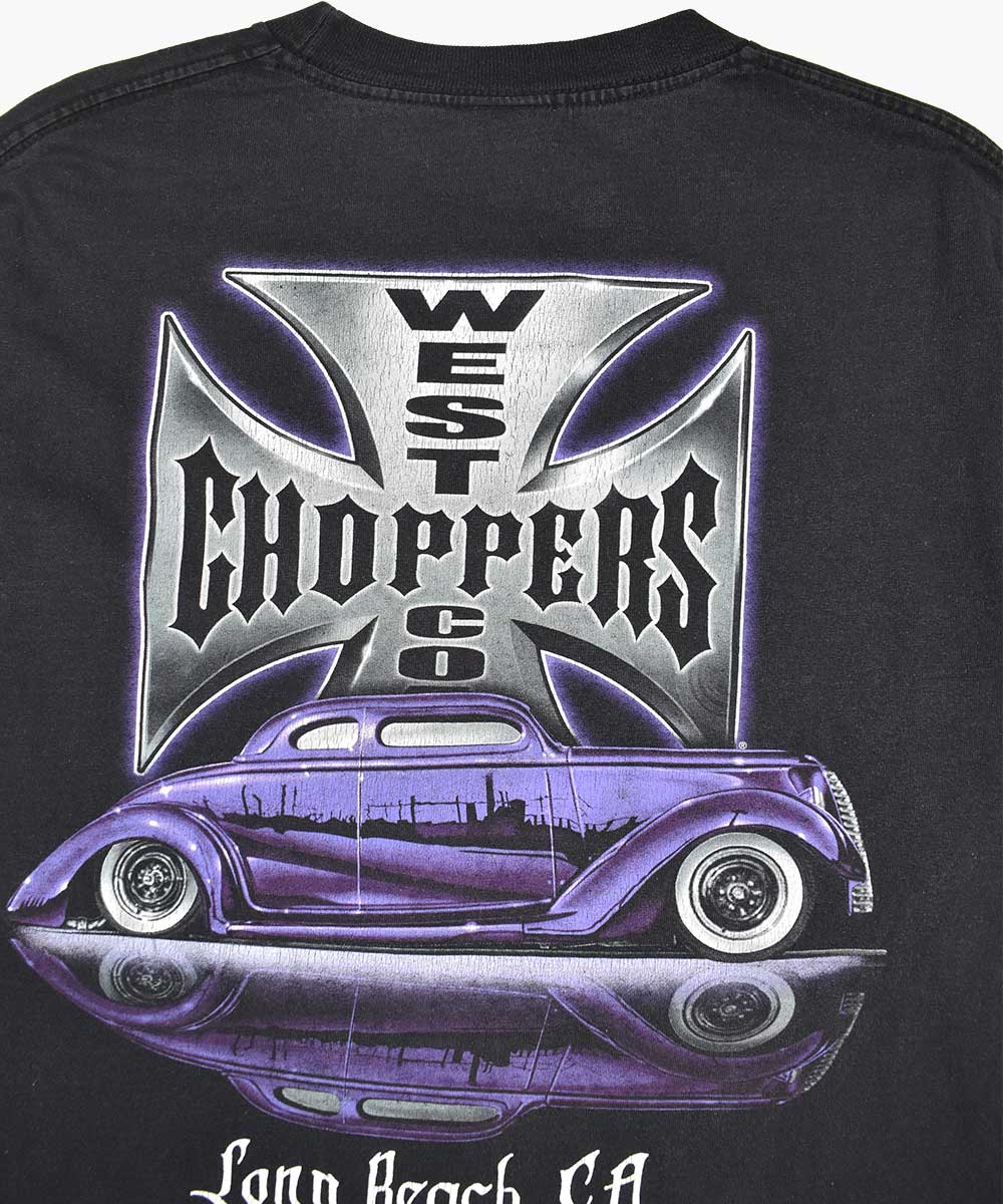 ▷ Vintage West Coast Choppers Long-Sleeve 1990s