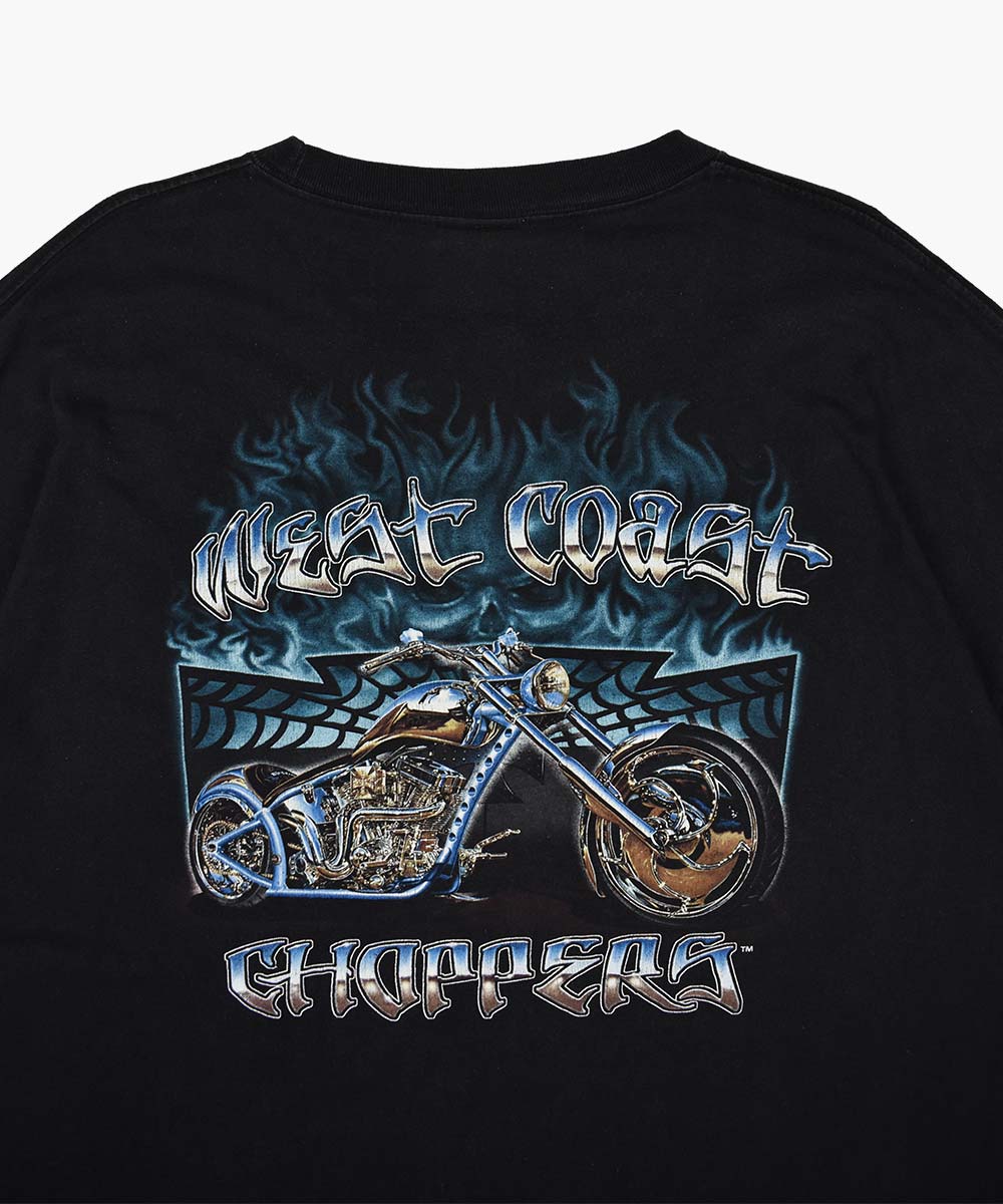 ▷ Vintage West Coast Choppers T-Shirt 1990s