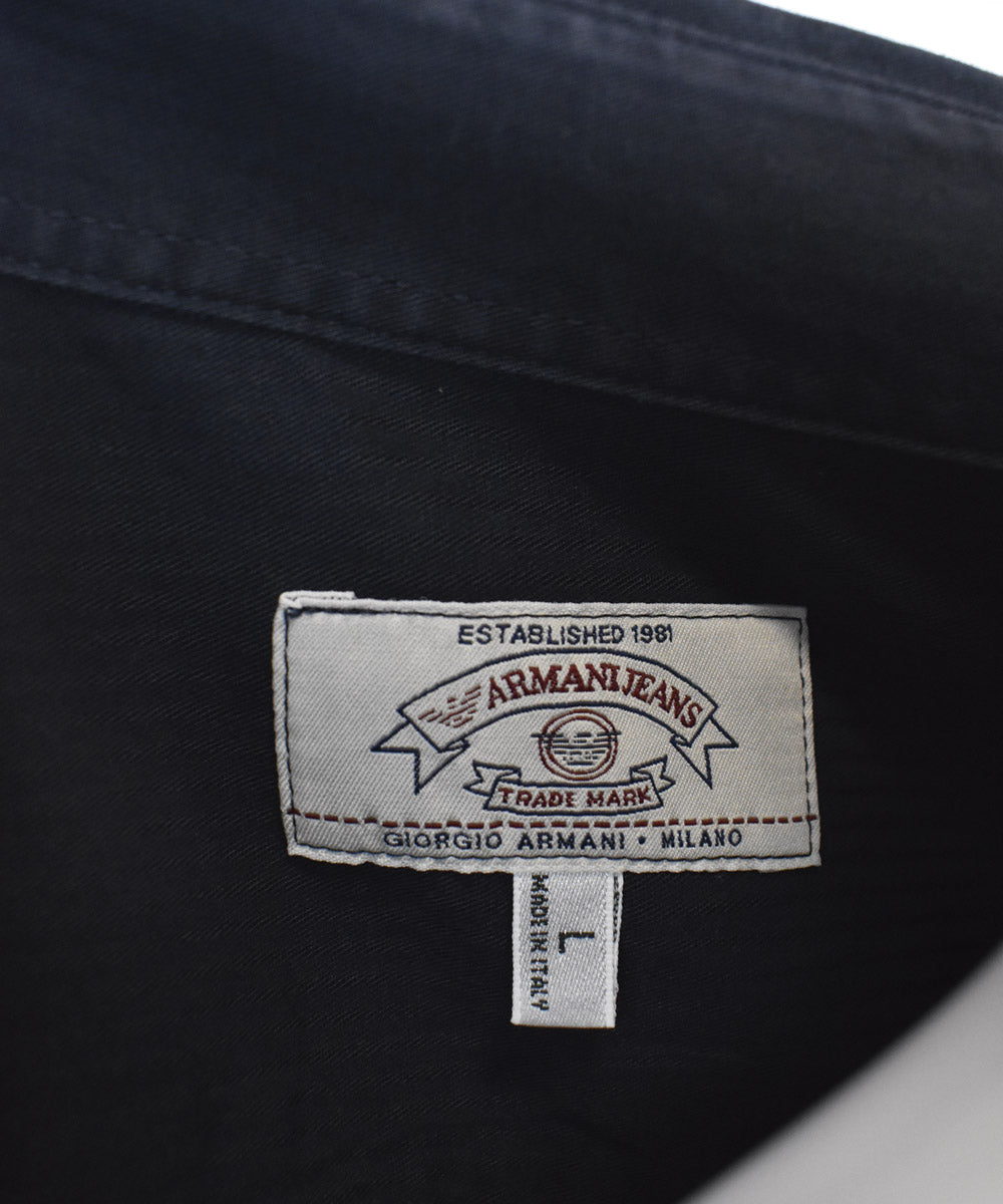 Armani jeans 2025 established 1981 trademark