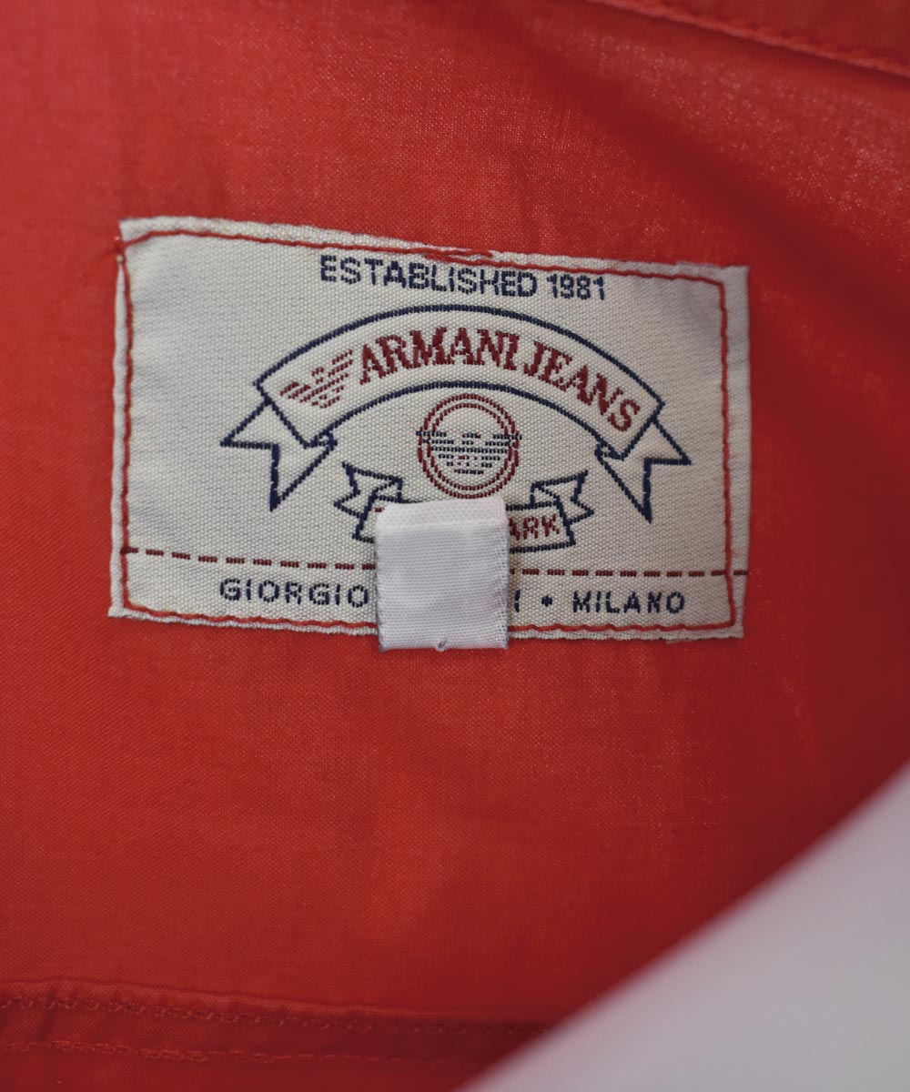 Armani jeans established 1981 sale