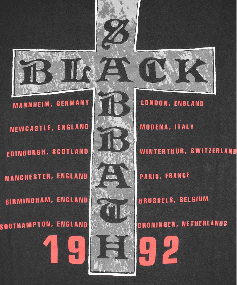 1992 BLACK SABBATH T-Shirt (L)