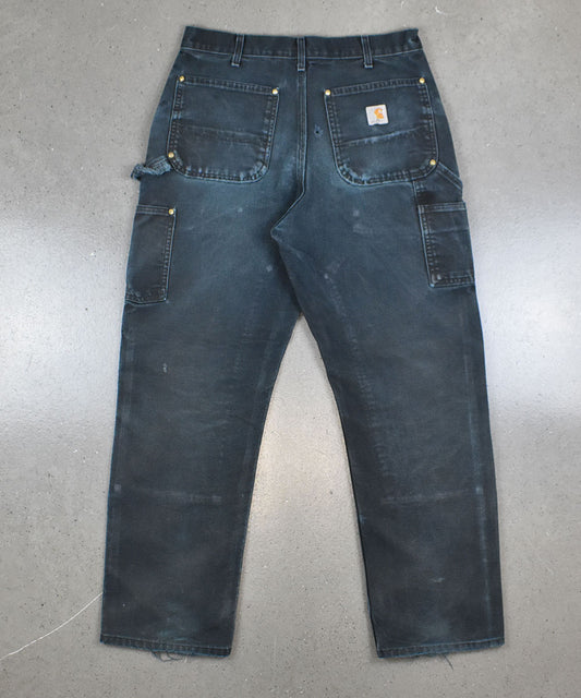 1990s CARHARTT Double Knee Jeans (32/32)