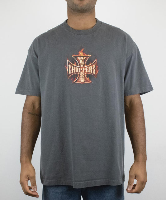 1990s WEST COAST CHOPPERS T-Shirt (XL)