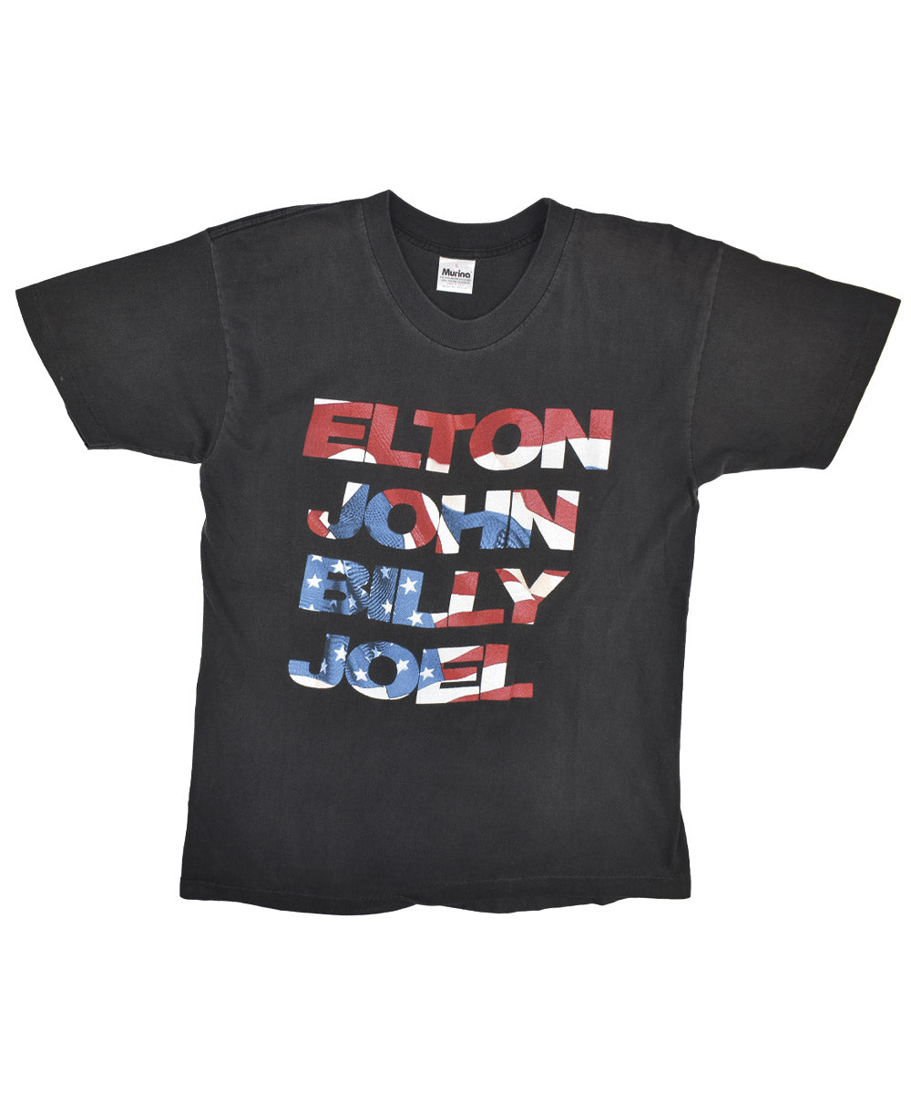 ▷ Vintage Elton John + Billy Joel T-Shirt 1994 | TWOVAULT