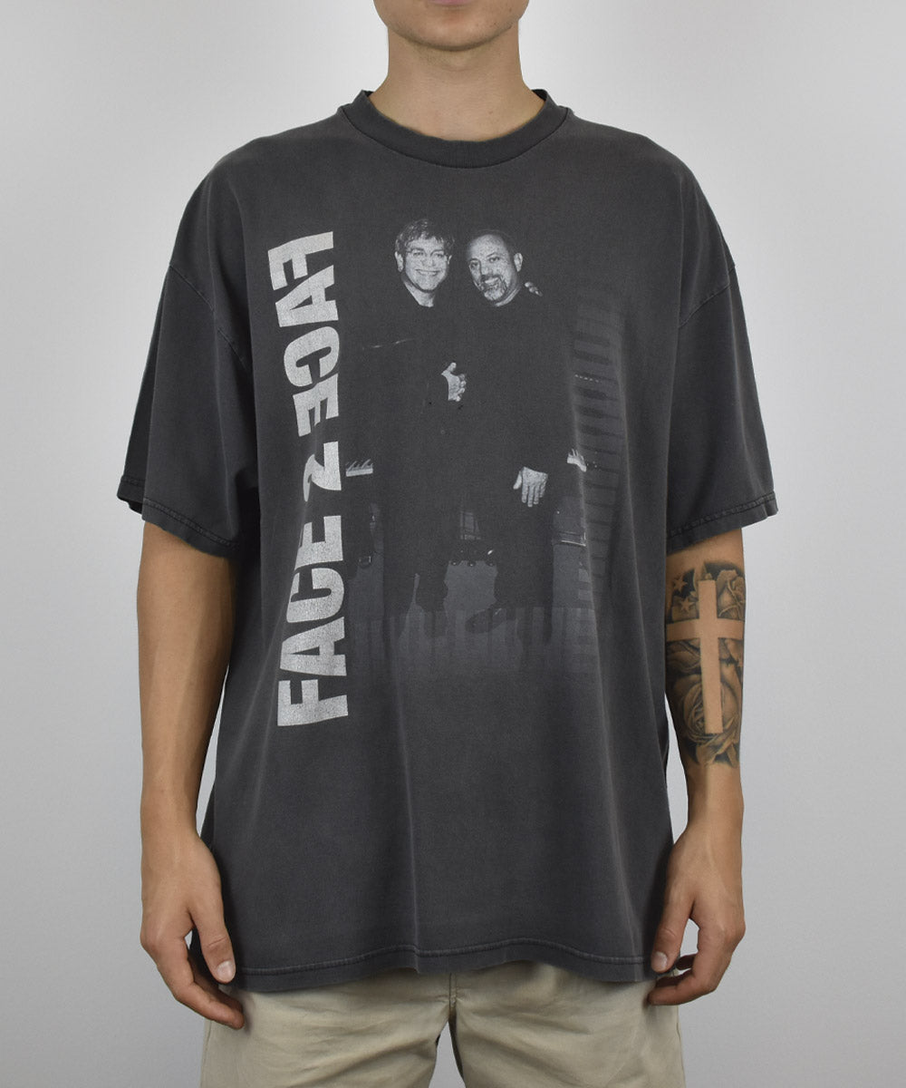 2002 ELTON JOHN + BILLY JOEL T-Shirt (XL)