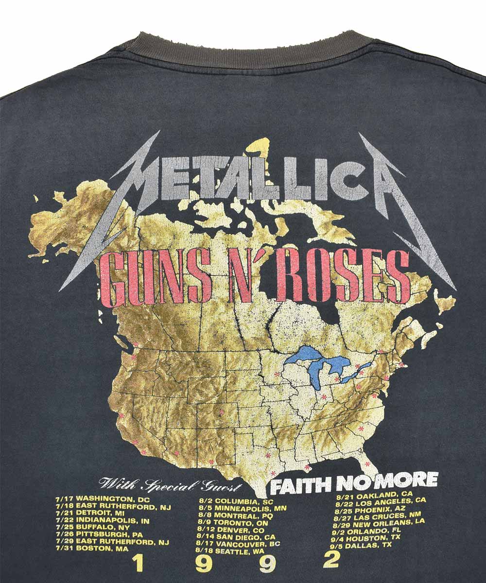 ▷ Vintage Metallica u0026 Guns N'Roses T-Shirt 1992 | TWOVAULT