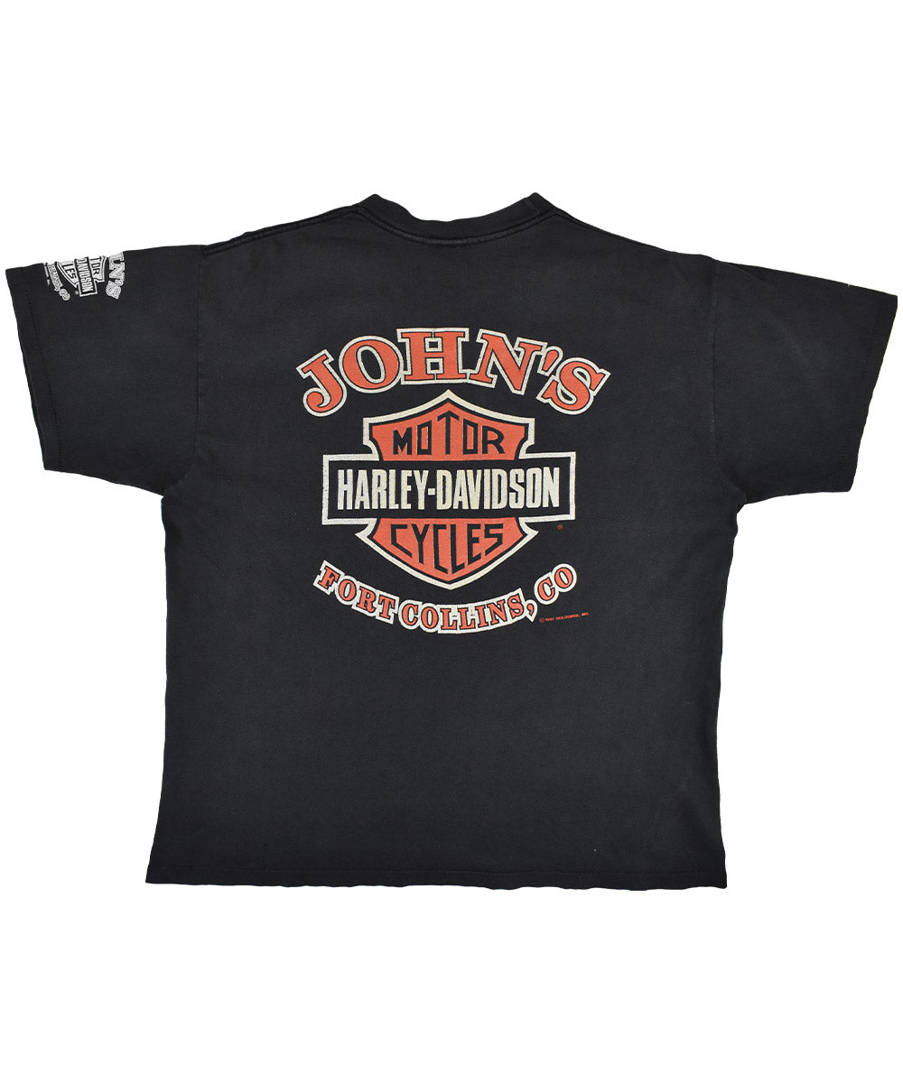 Camiseta Vintage HARLEY DAVIDSON 1991 (L)
