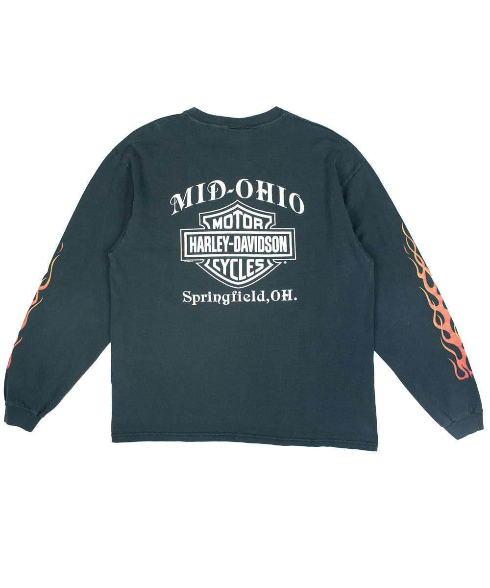 1998 HARLEY DAVIDSON Long-Sleeve T-Shirt (L)