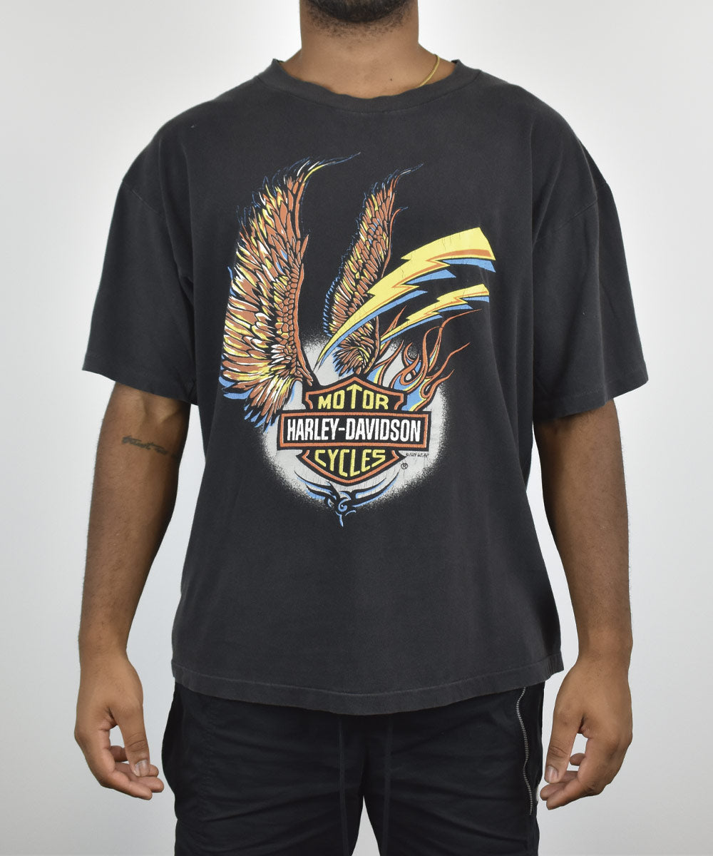 Camiseta vintage HARLEY DAVIDSON Fun-Wear (XL)