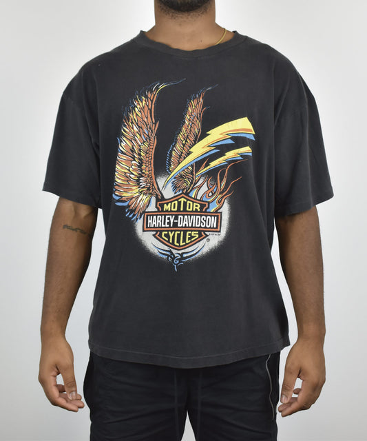 Camiseta vintage HARLEY DAVIDSON Fun-Wear (XL)
