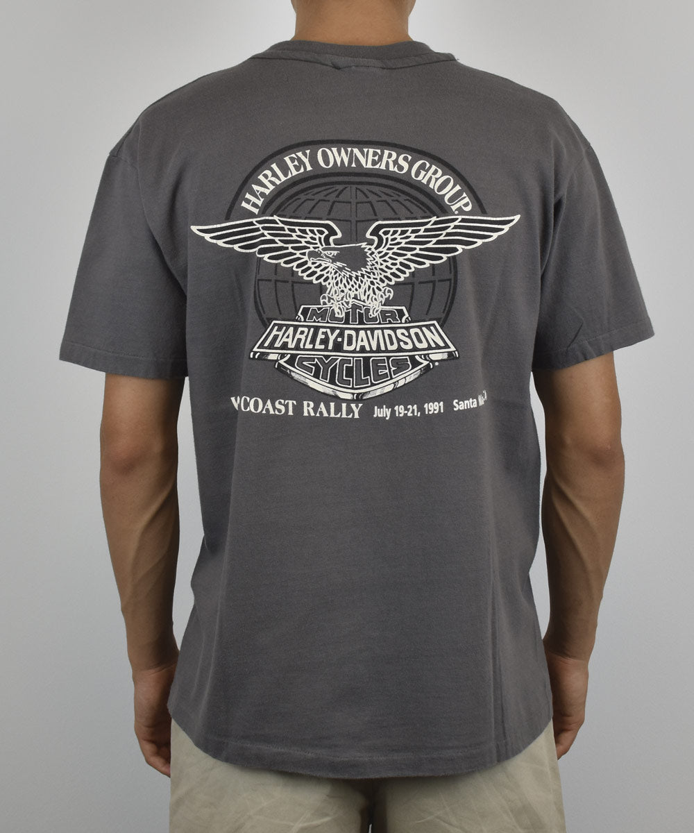 1991 HARLEY DAVIDSON T-Shirt (L)