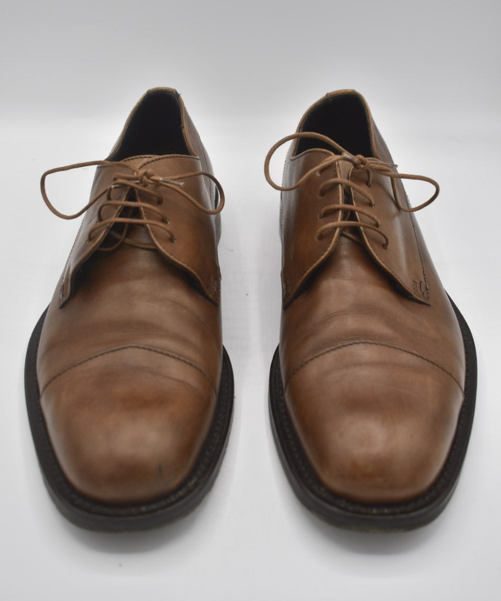 Hugo boss clearance shoes brown leather