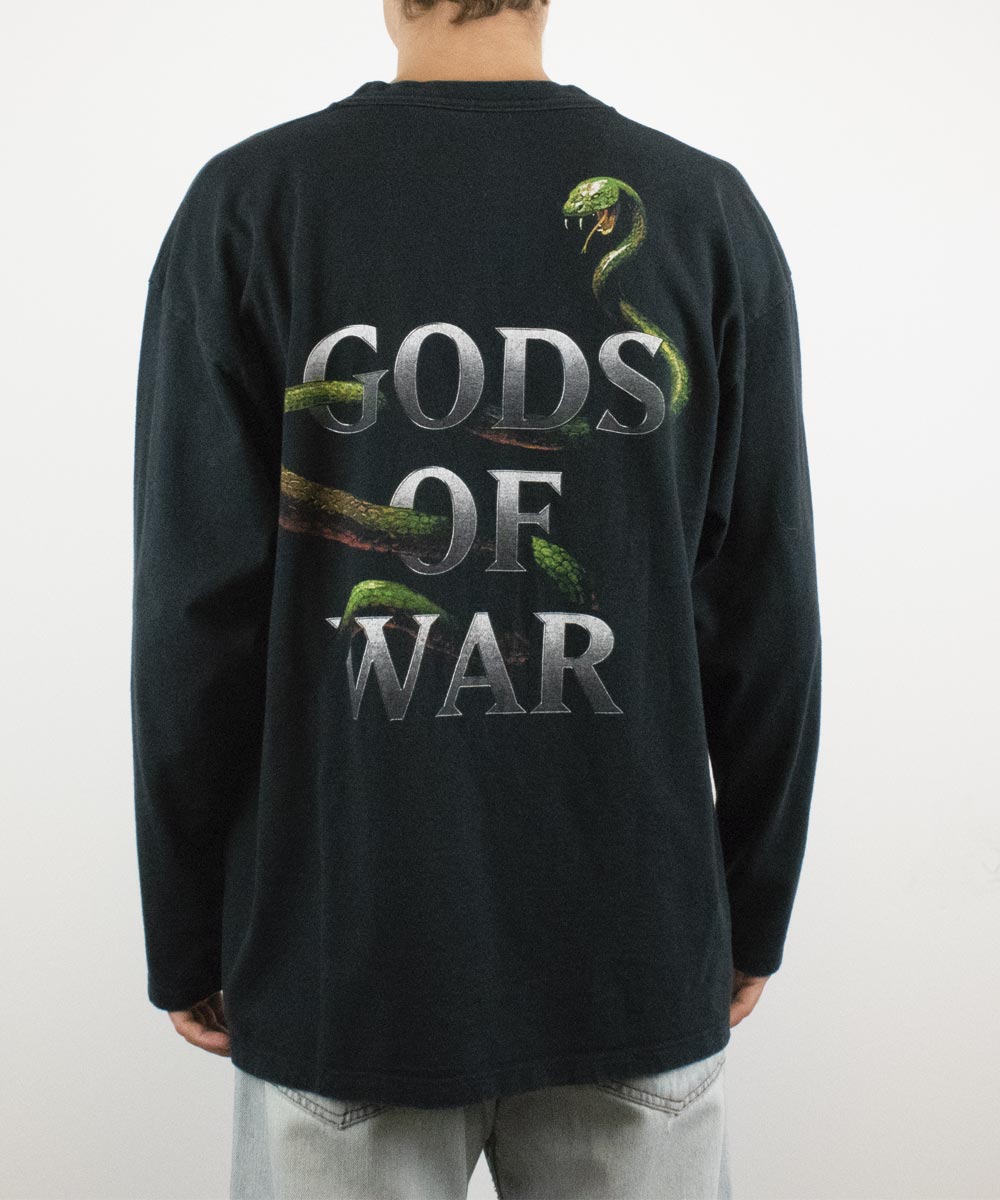 2000s MANOWAR Long-Sleeve T-Shirt (L)