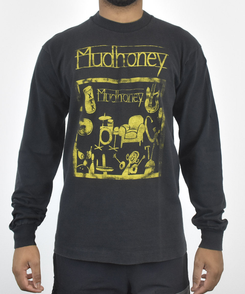 1991 MUDHONEY Long-Sleeve T-Shirt (L)