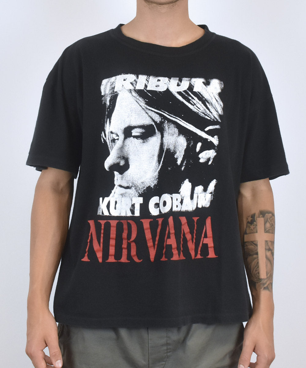 1990s NIRVANA T-Shirt (M)